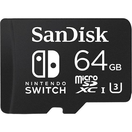 Sandisk SanDisk SDSQXBO064GANCZ 64GB MicroSDXC Memory Card SDSQXBO064GANCZ